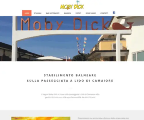 Bagnomobydick.com(Stabilimento balneare Lido di Camaiore) Screenshot