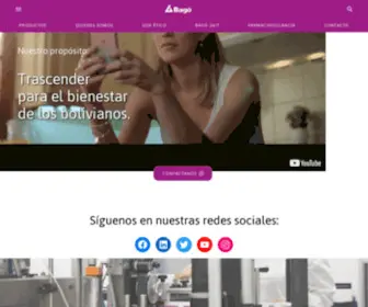 Bago.com.bo(Inicio) Screenshot