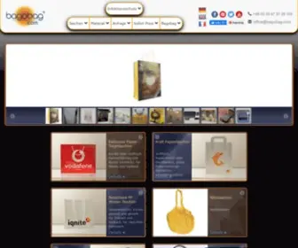 Bagobag.com(Papier Werbetaschen bedrucken lassen) Screenshot