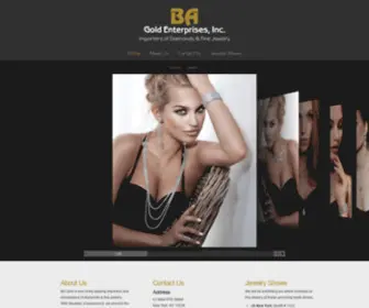 Bagold.com(BA Gold Enterprises) Screenshot