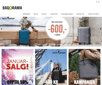Bagorama.no(Vesker, kofferter, accessories og reiseartikler) Screenshot