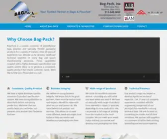 Bagpackinc.com(Bag Pack Inc) Screenshot