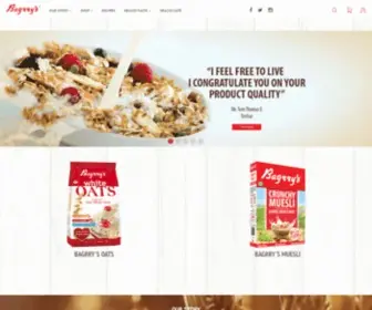 Bagrrys.com(Buy healthy Breakfast) Screenshot