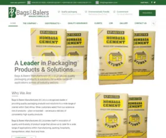 Bags-Balers.co.ke(Quality Packaging) Screenshot