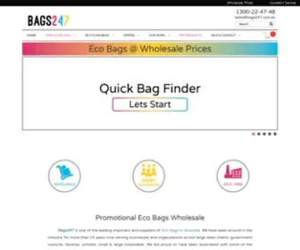 Bags247.com.au(Promotional Bags) Screenshot