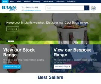 Bagsdirect.co.uk(Bags Direct Wholesale Promotional Bag Supplier) Screenshot