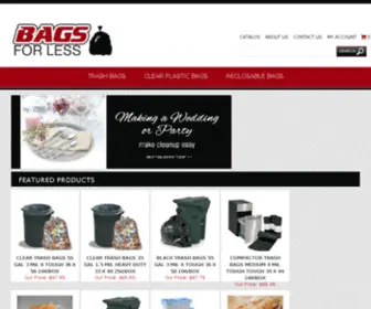 Bagsforless.com(Plastic Bags) Screenshot
