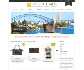 Bagsofcharm.com.au(Authentic Louis Vuitton Handbags) Screenshot