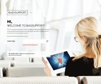 Bagsupport.net(Samsonite) Screenshot