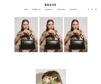 Bague-Official.com(BAGUE) Screenshot