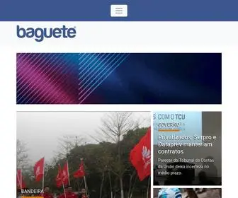 Baguete.com.br(Baguete) Screenshot