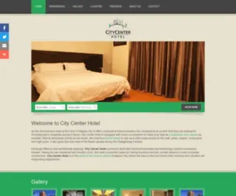 Baguiocitycenterhotel.com(Hotel Link Solutions) Screenshot