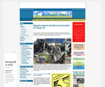 Baguiomidlandcourier.com.ph(Baguio Midland Courier) Screenshot