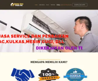 Bagusjayateknik.com(Jasa Service AC) Screenshot