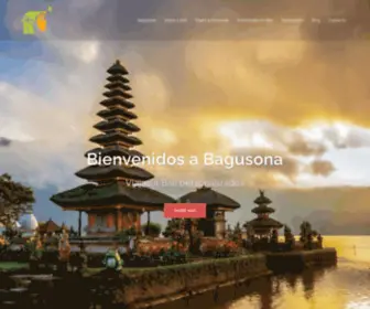 Bagusona.com(Viajes a Bali) Screenshot