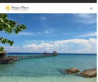 Bagusplace.com(Bagus Place Retreat beach resort Tioman) Screenshot