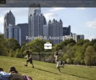 Bagwellassociates.com(Residential and Commercial Real Estate Attorneys) Screenshot