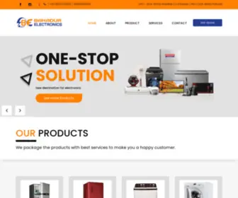 Bahadurelectronics.co.in(BAHADUR ELECTRONICS) Screenshot