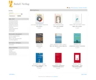 Bahai-Verlag.de(Onlineshop) Screenshot