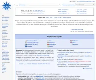 Bahaikipedia.org(Bahaikipedia) Screenshot