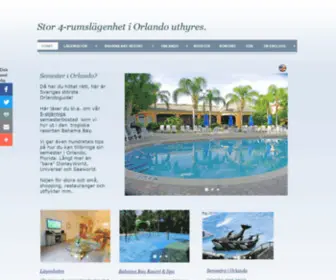 Bahamabay.se(Semester i Orlando. Här finns allt om boende) Screenshot