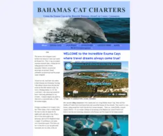 Bahamascatcharters.com(The incredible Exuma Cays where travel dreams always come true) Screenshot