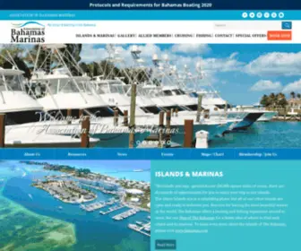 Bahamasmarinas.com(The Association of Bahamas Marinas (ABM)) Screenshot