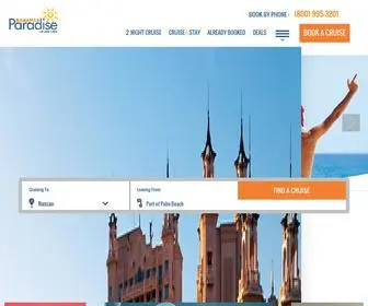 Bahamasparadisecruise.com(Bahamas Paradise Cruise Line) Screenshot
