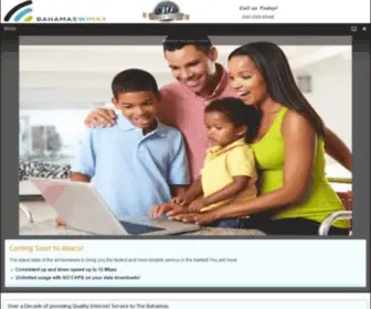 Bahamaswimax.com(Internet, IPTV, Voip in the bahamas) Screenshot