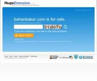 Bahanbakar.com(Bahanbakar) Screenshot