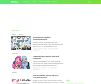 Bahanbelajar.com(Parked Domain name on Hostinger DNS system) Screenshot