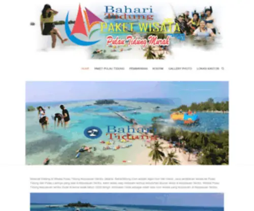 Baharitidung.com(Pulau Tidung) Screenshot