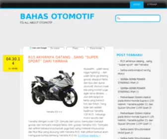 Bahasotomotif.com(Motor) Screenshot