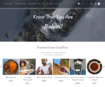 Bahatiteacompany.com(Gourmet Loose Leaf Teas) Screenshot