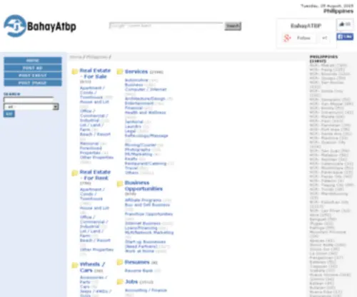 Bahayatbp.com(Buy and Sell Classified Ads) Screenshot