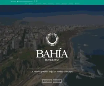 Bahiabordemar.com(Bah) Screenshot