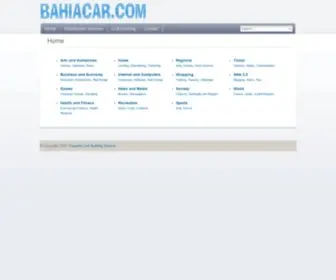 Bahiacar.com(Web link Directory) Screenshot