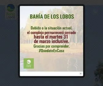 Bahiadeloslobos.com(Bahía) Screenshot