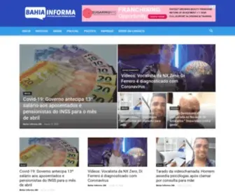 Bahiainforma24Horas.com(O site que melhor informa na Bahia) Screenshot