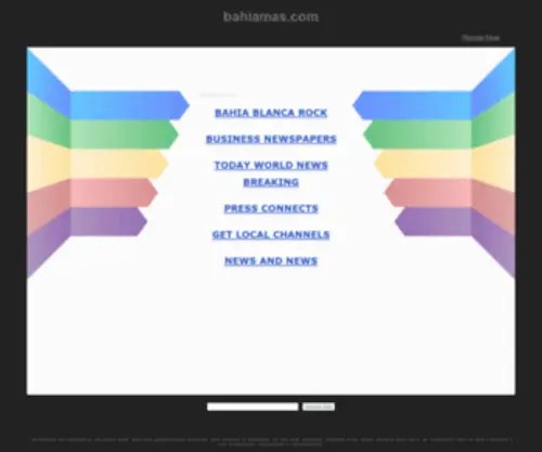 Bahiamas.com(Bahía Más) Screenshot