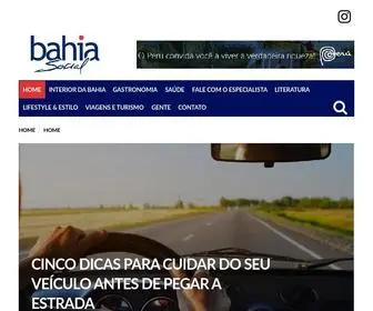 Bahiasocial.com.br(A cara da Bahia) Screenshot