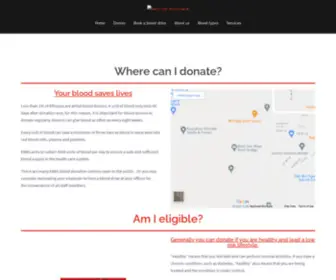 Bahirdarbloodbank.com(Donate blood save life) Screenshot