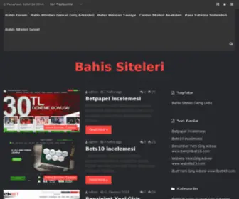 Bahisharita.com(Bahis Siteleri) Screenshot