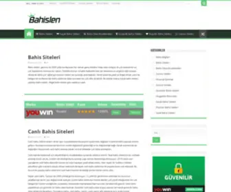 Bahislen.com(Bahis Siteleri) Screenshot