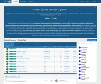 Bahistalk.com(Bahis Forumu) Screenshot