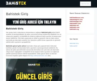 Bahistek.com(Tek bahis siteniz) Screenshot