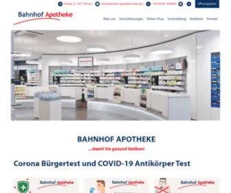 Bahnhof-Apotheke-Bonn.de(BAHNHOF APOTHEKE) Screenshot