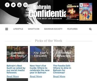 Bahrain-Confidential.com(Bahrain Confidential was established in 2001 and) Screenshot