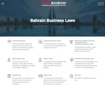 Bahrainbusinesslaws.com(Bahrain Business Laws) Screenshot