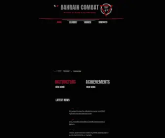 Bahraincombat.com(BAHRAIN COMBAT CLUB) Screenshot